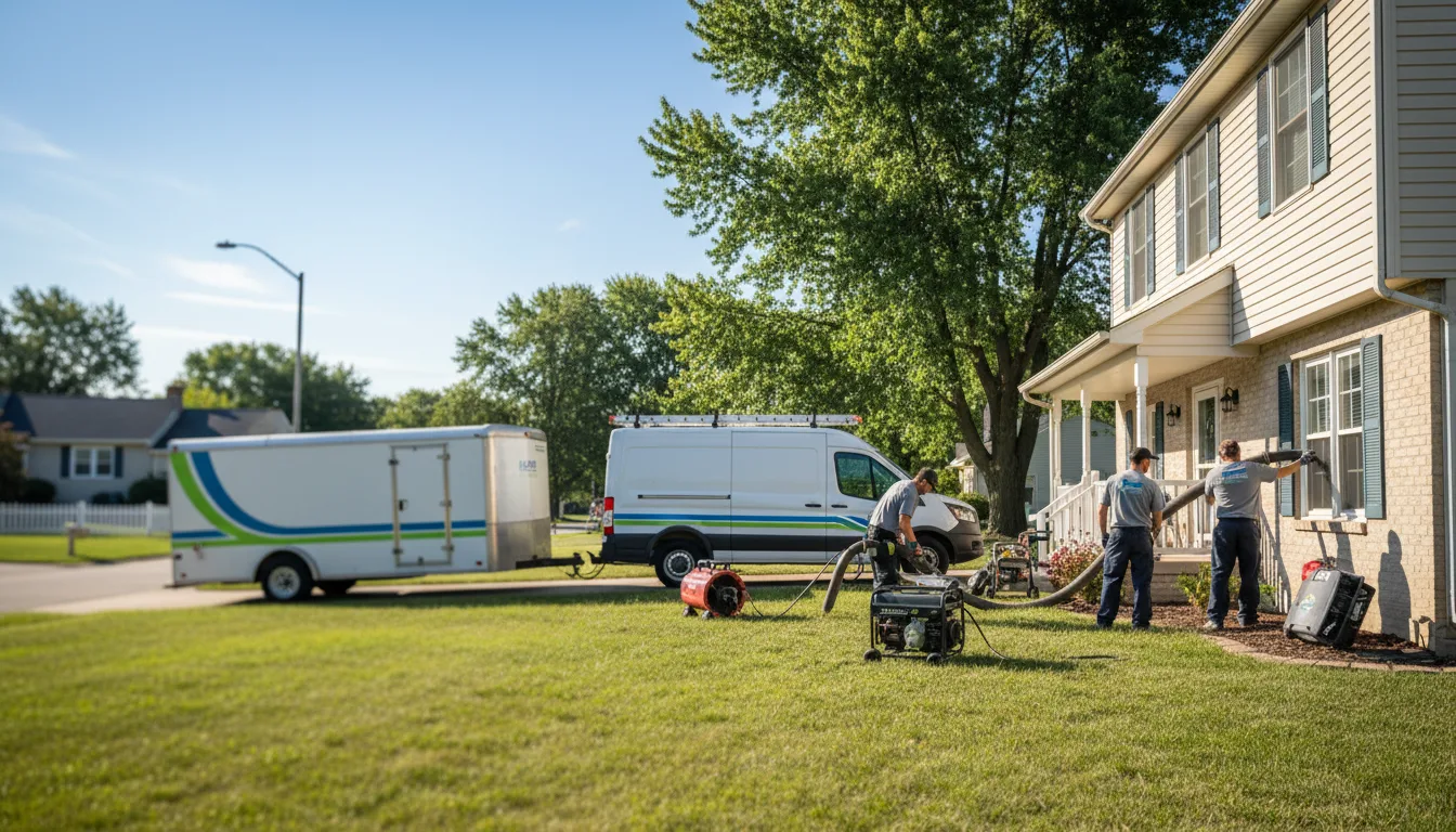 Flooded Basement Restoration And Cleanup With Repair in Alliance, NE near me